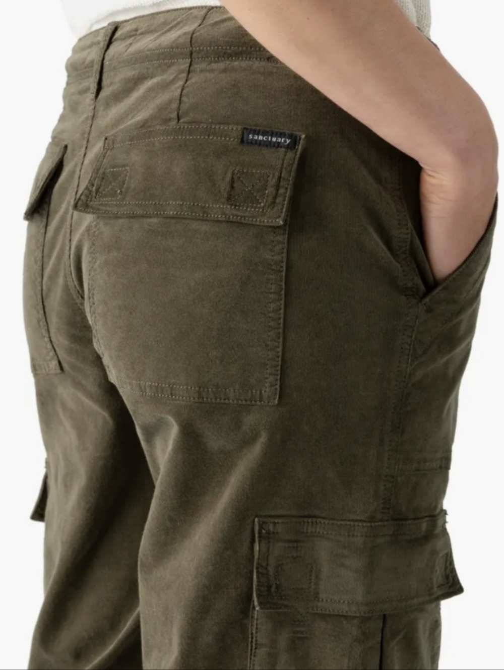 Cargo Resurgence Sanctuary Washed Olive Reissue Cargo Pants